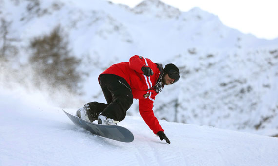 Maestro di snowboard